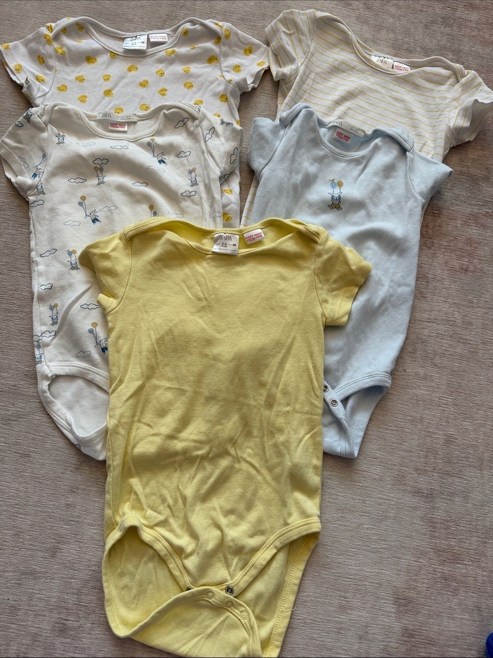 Zara Onesie Bundle 2-3 Years